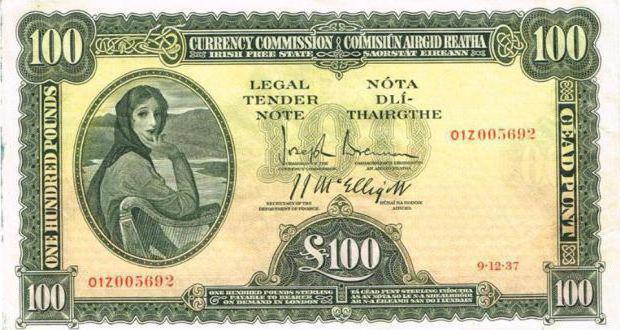 Moneda de Irlanda: de libra a euro