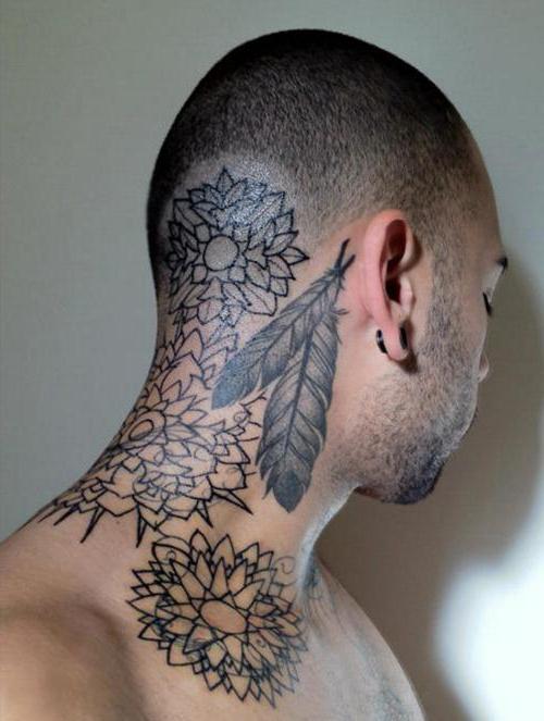 Bocetos de un tatuaje en el cuello: ¡elige tu estilo!