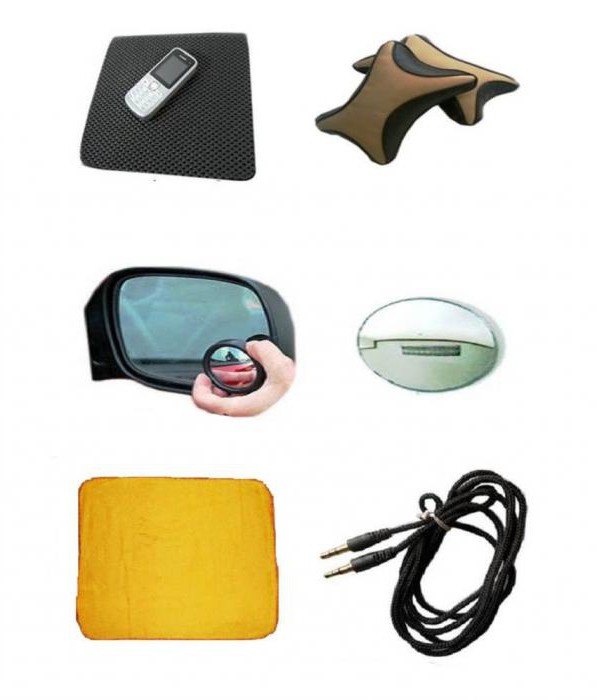 Regalo en el hombre del coche: las cosas necesarias y accesorios divertidos para el coche