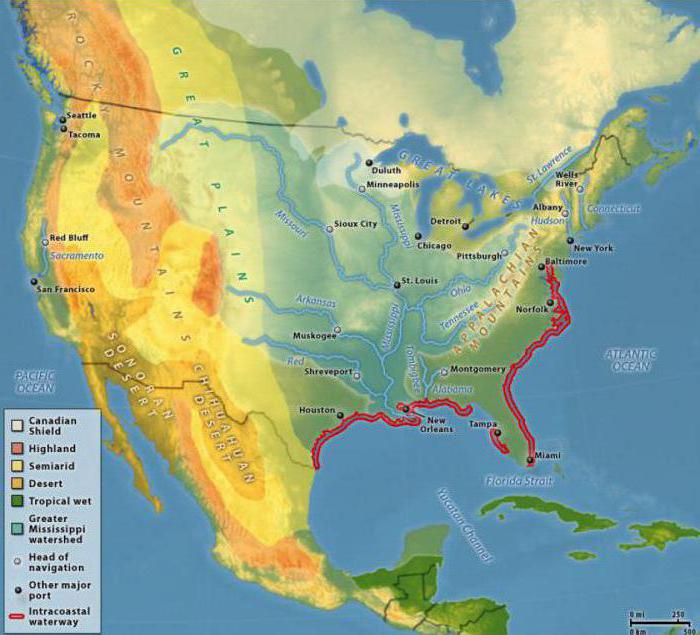 Historia del descubrimiento, investigación y ubicación geográfica de América del Norte