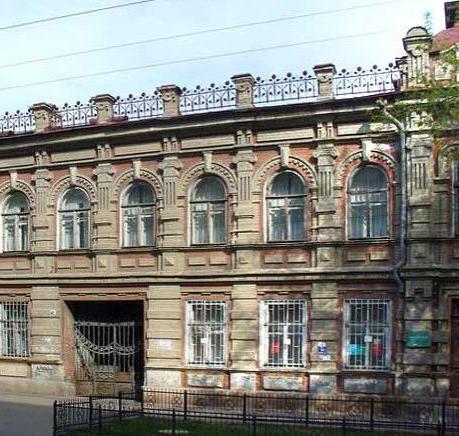 Mansión Chernyshevsky, Museo Radishchev, Museo de Historia Local (Saratov)