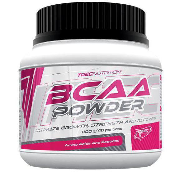 BCAA: calificación de los mejores aminoácidos. Nutrición deportiva