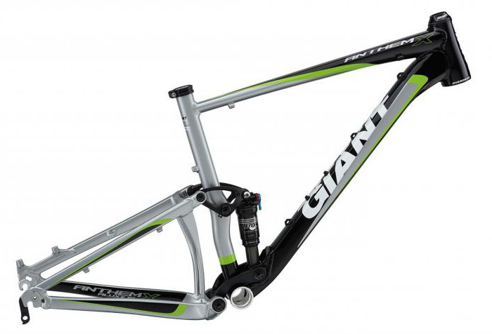 Bicycle frame Giant XTC: descripción, opiniones
