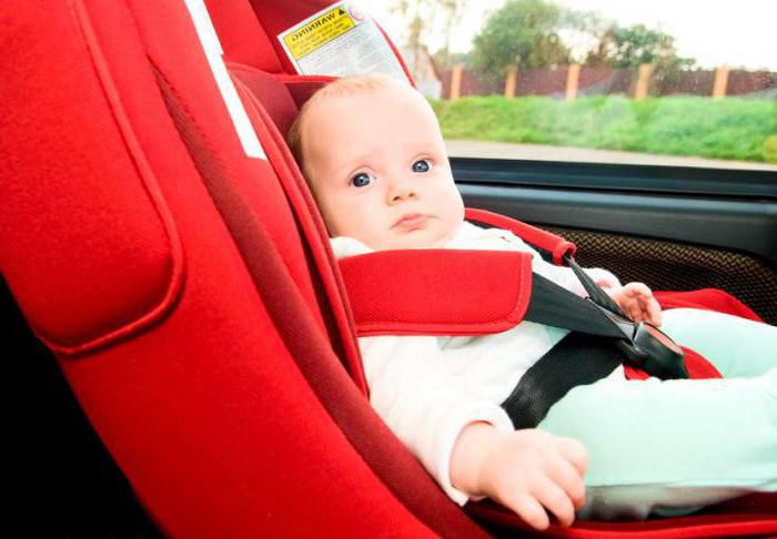  nueva ley sobre el transporte de niños en el automóvil